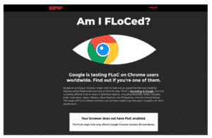 FLoCed google targeting system